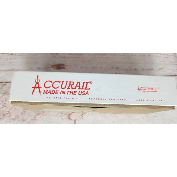 Vintage Accurail Made In The USA Atlantic Coast Line 40’ Steel AAR Boxcar Train - Picture 11 of 13